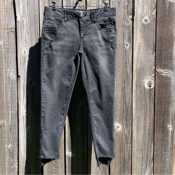 Democracy Ab technology black distressed skinny jeans size 6 - Picture 5 of 16